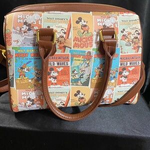Mickey Mouse Comic Print Handbag